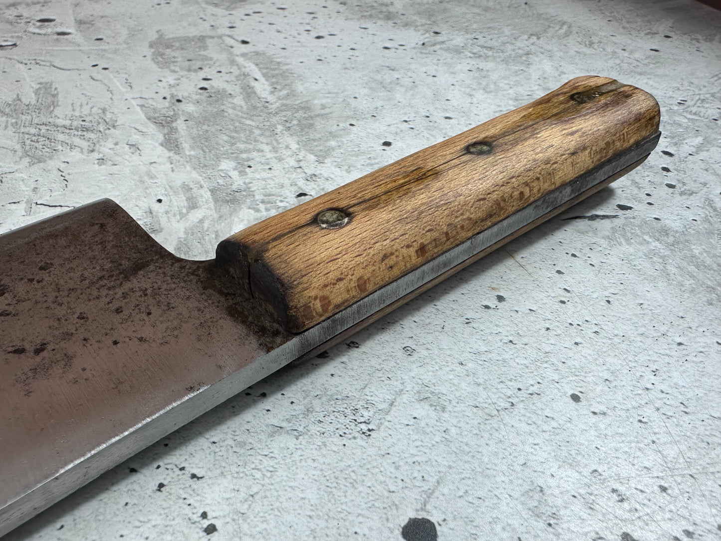 Vintage Gustav Emil Ern Cleaver Knife 180mm Made in German 2023