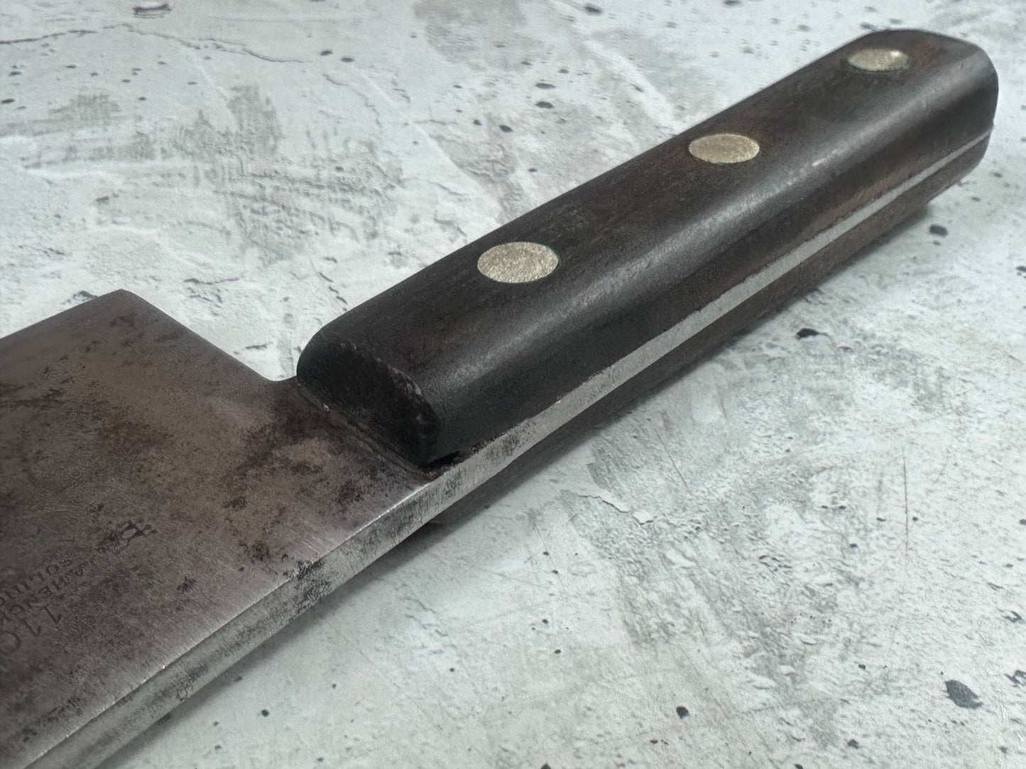 Vintage J.A. Henckels Twinworks Cleaver 180mm Carbon Steel Germany 2000