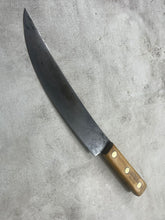 Load image into Gallery viewer, Vintage Butchers Knife 250mm Made in USA 🇺🇸 Carbon Steel 1915