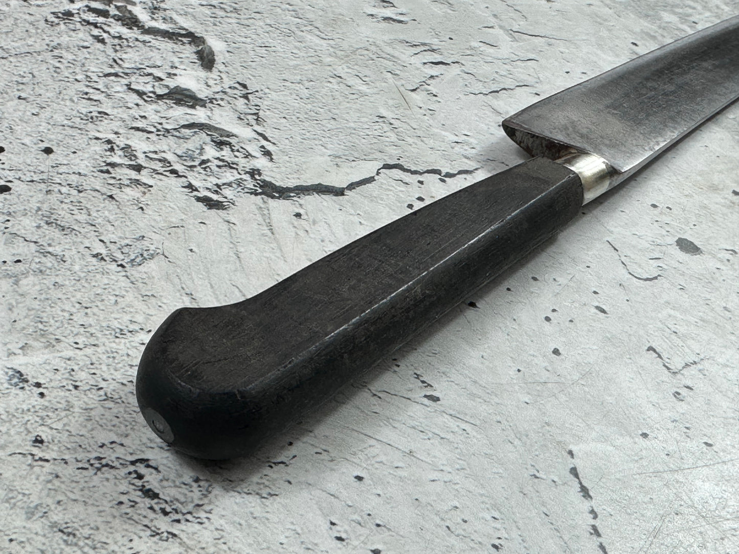 Vintage Sabatier Nogent Flexible Slicing Knife 200mm Carbon Steel 2181