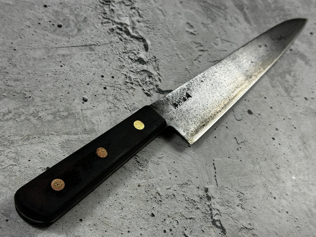 Vintage Masakane SK Carbon Steel Gyuto Knife 240mm 2329