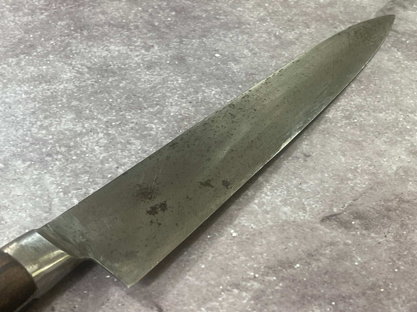 Vintage Japanese Gyuto Knife 210mm Made in Japan 🇯🇵 1631