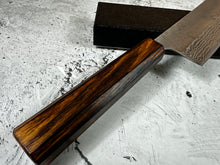 Load image into Gallery viewer, Tsunehisa 440c Damascus Nashiji  Nakiri 170mm Oak Wood Handle - Made in Japan 🇯🇵