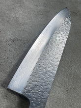 Load image into Gallery viewer, Makoto Kurosaki Damascus Tsuchime Gyuto 210mm