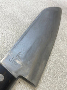 Vintage Japanese Santoku Knife 160mm Made in Japan 🇯🇵 High Carbon Steel 1284