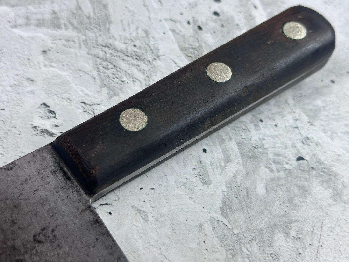Vintage J.A. Henckels Twinworks Cleaver 180mm Carbon Steel Germany 2000