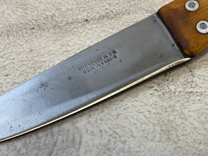 Vintage French Nogent Knives Set of 4x Carbon Steel Made in France 🇫🇷 1241