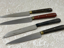 Load image into Gallery viewer, Vintage French Paring Knife Set 4x Made in France 🇫🇷 1362