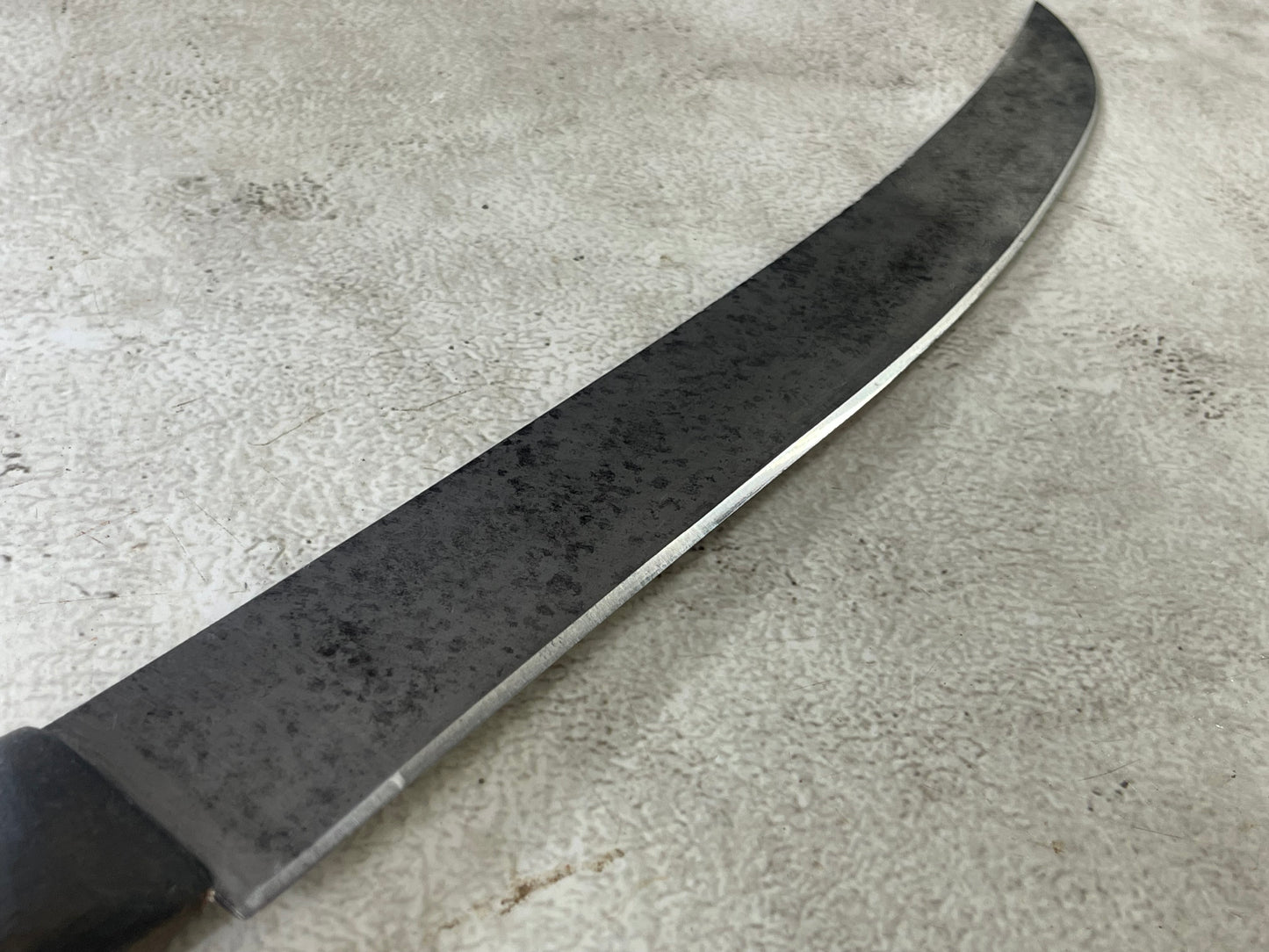 Vintage F. Dick Butcher Machete Knife 315mm Made in Germany 🇩🇪 Cabon steel 1890