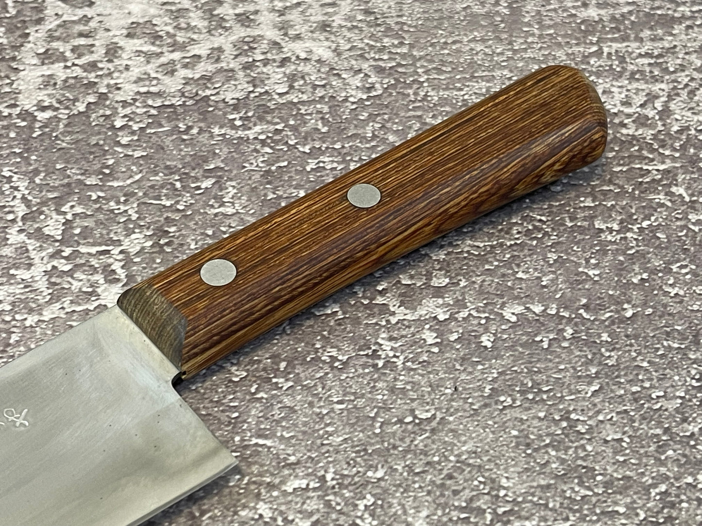 Vintage Japanese Santoku Knife 170mm Made in Japan 🇯🇵 1453