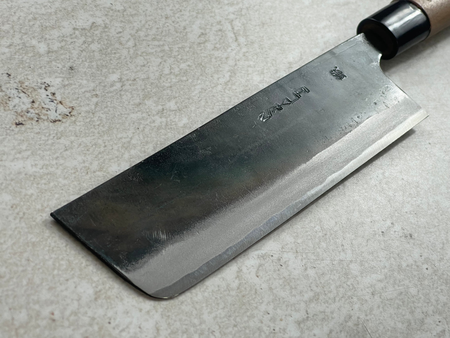 Zakuri Aokami Steel Kuro Nakiri Knife 165mm - Made in Tosa 🇯🇵 Japan