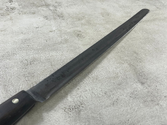 Vintage Gustav Emil Ern Flexible Brisket Knife 360mm Carbon Steel Made in Germany 🇩🇪 1910