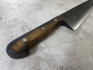 Vintage Gustav Emil Ern Chef 31cm Knife Made in German 🇩🇪 Carbon Steel 1887