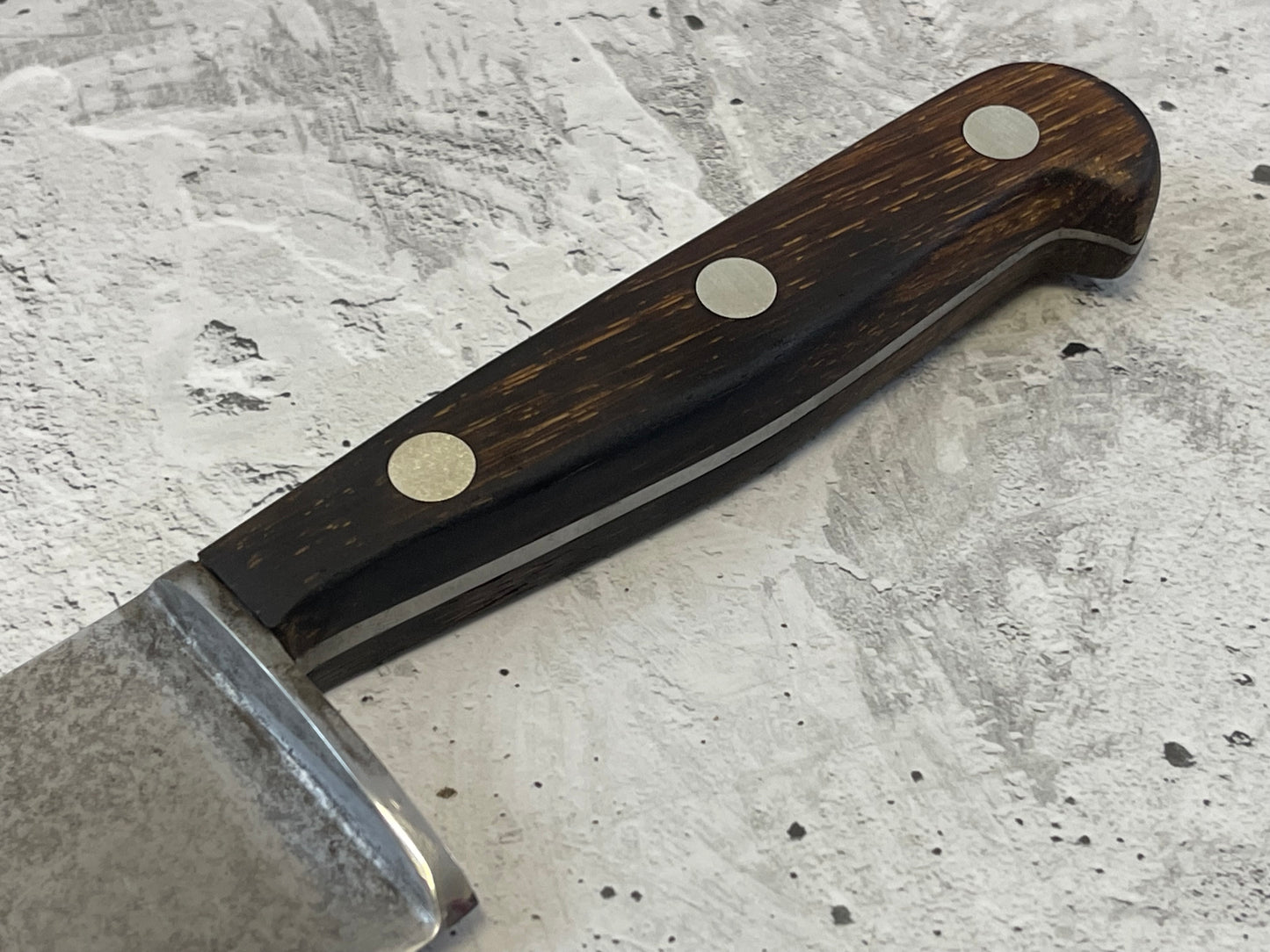 Vintage Dexter Chef Knife 240mm Carbon Steel Made in USA  🇺🇸 1484
