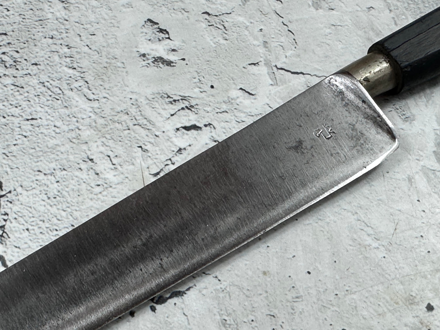 Vintage Sabatier Nogent Flexible Slicing Knife 200mm Carbon Steel 2183