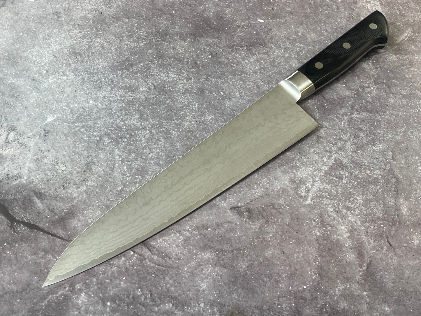 Tsunehisa VG-10 Damascus Gyuto 210mm Oak Handle Made in Japan 🇯🇵