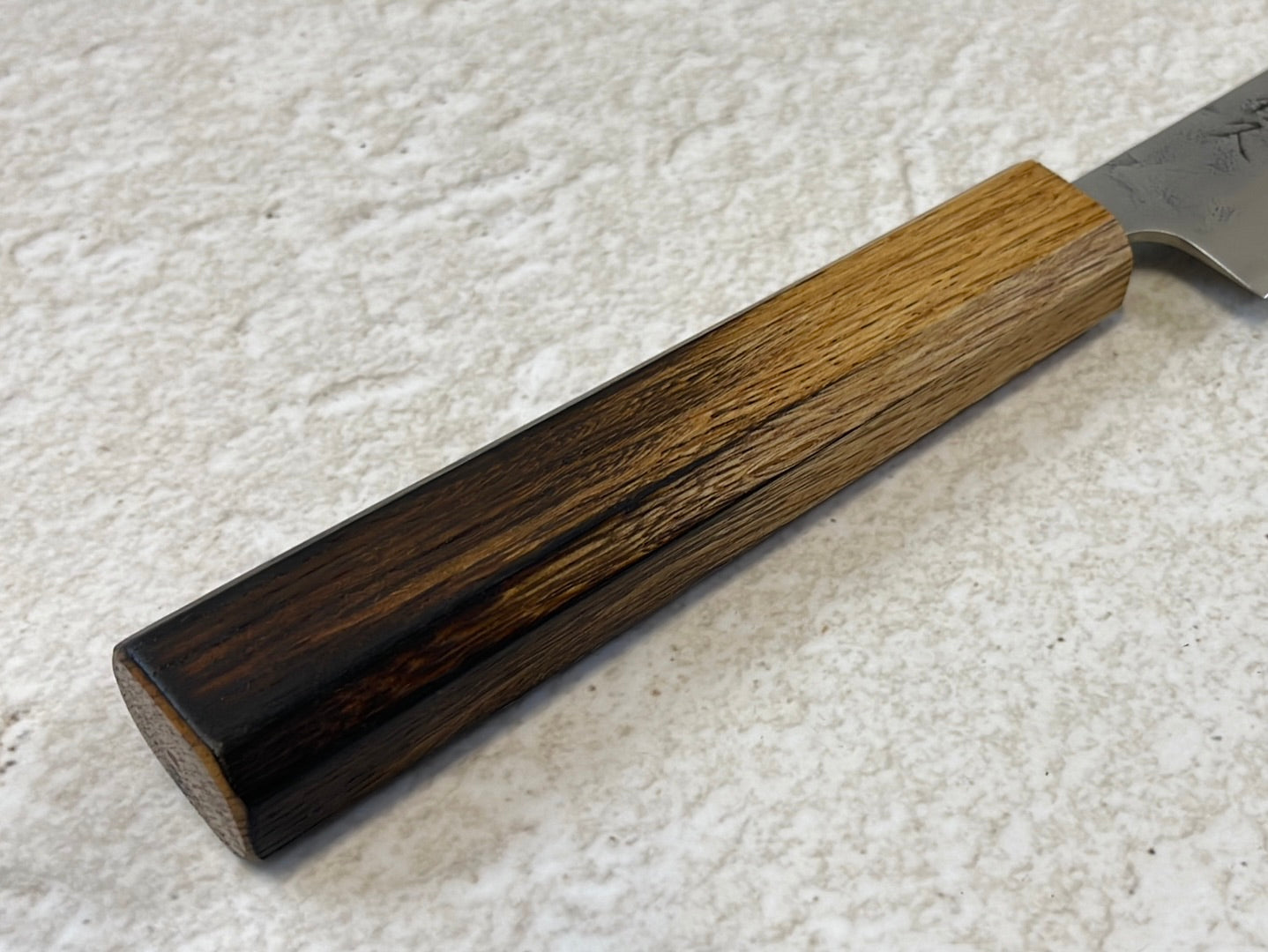 Tsunehisa SLD Washiji KOY Petty Knife 135mm - Made in Japan 🇯🇵 Oak Yaki Handle