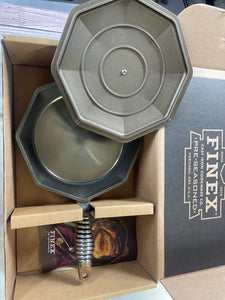 Second Hand never used Finex Cast Iron Skillet 10” with Lid