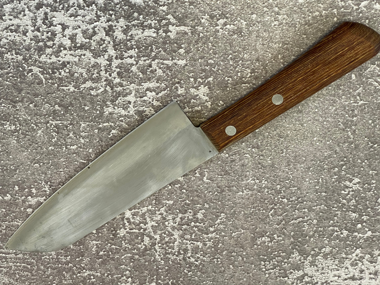 Vintage Japanese Santoku Knife 170mm Made in Japan 🇯🇵 1453