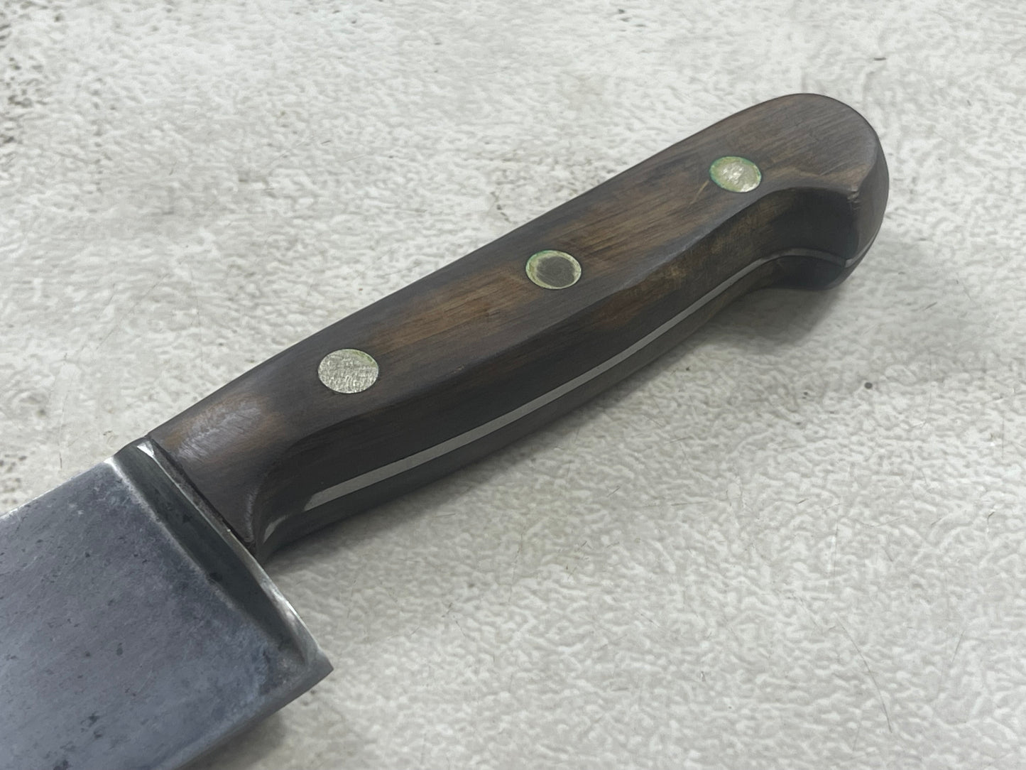 Vintage German 🇩🇪 Chef Knife 25cm Carbon Stell 1912