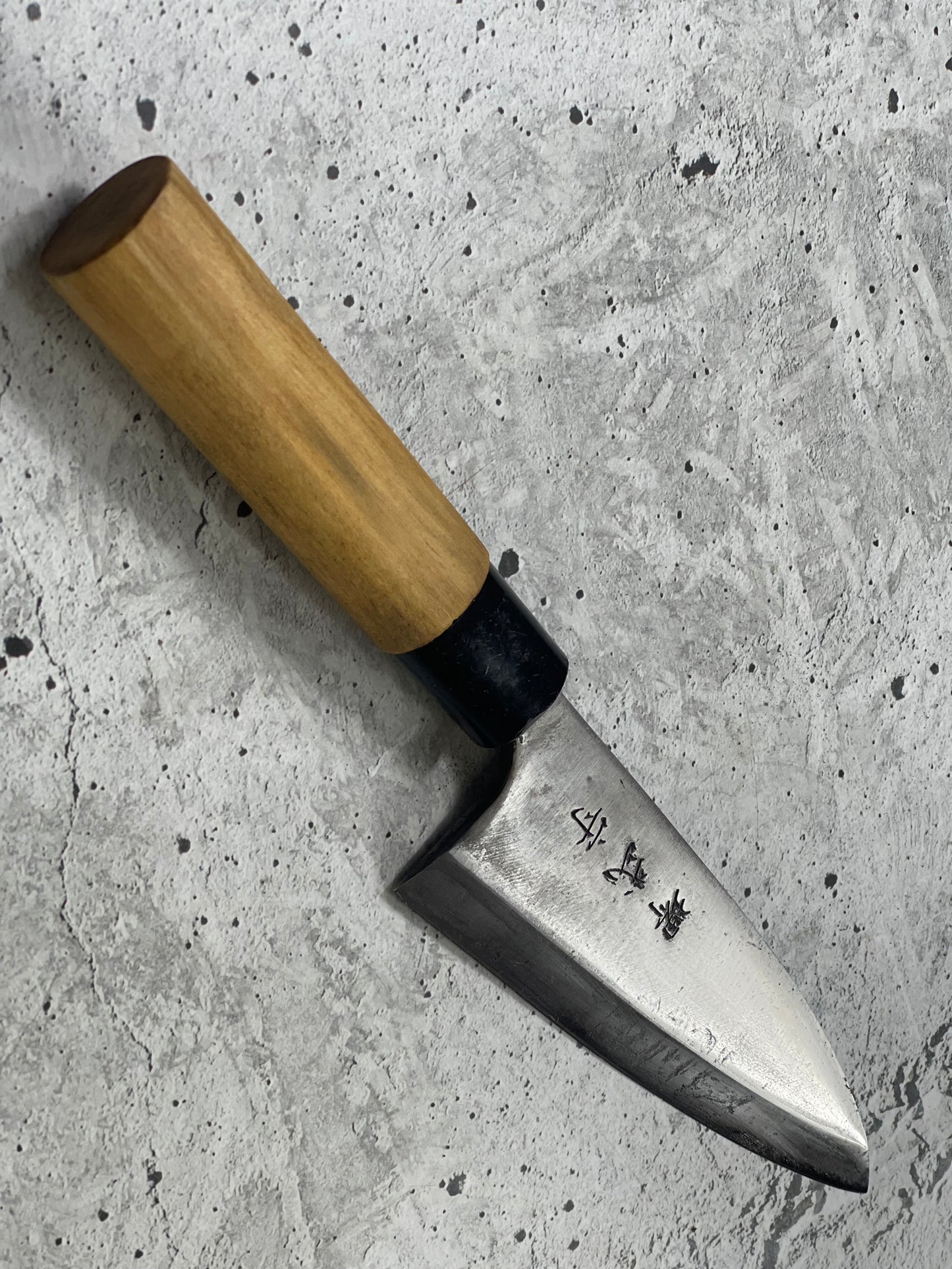 Vintage Japanese Deba Knife 150mm Made in Japan 🇯🇵 Carbon Steel 1554