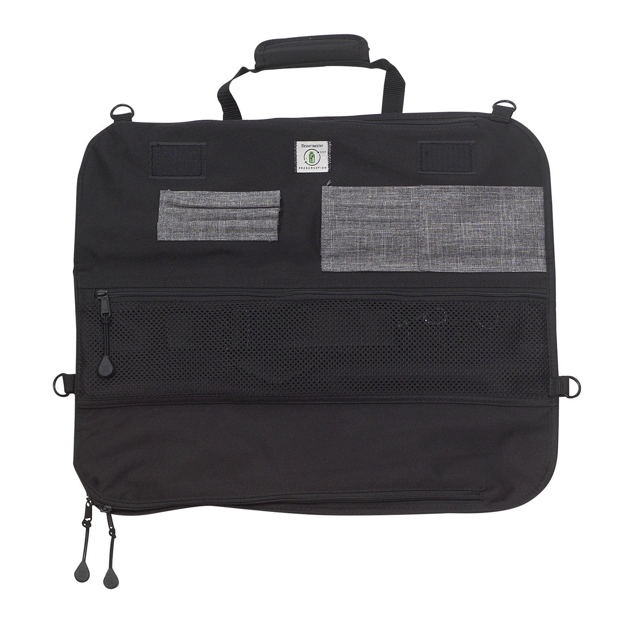 MESSERMEISTER Black Knife Roll 8 Pocket | Professional Chef Knife Bag