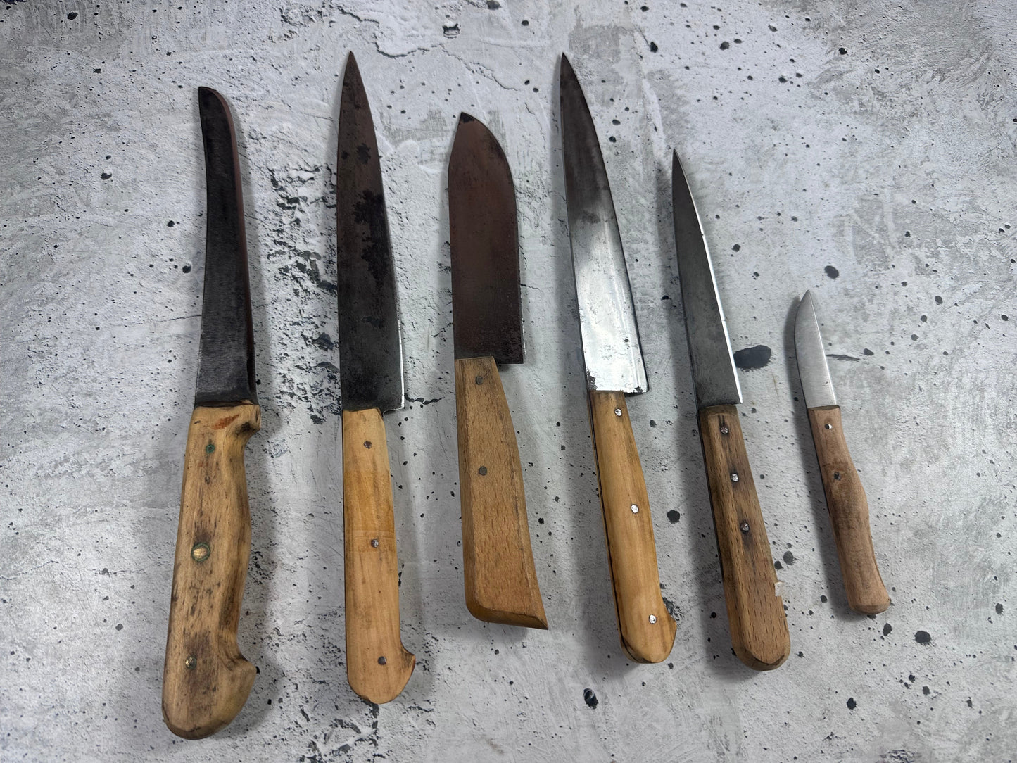 Vintage French Knife Set 6x Made in France 2022