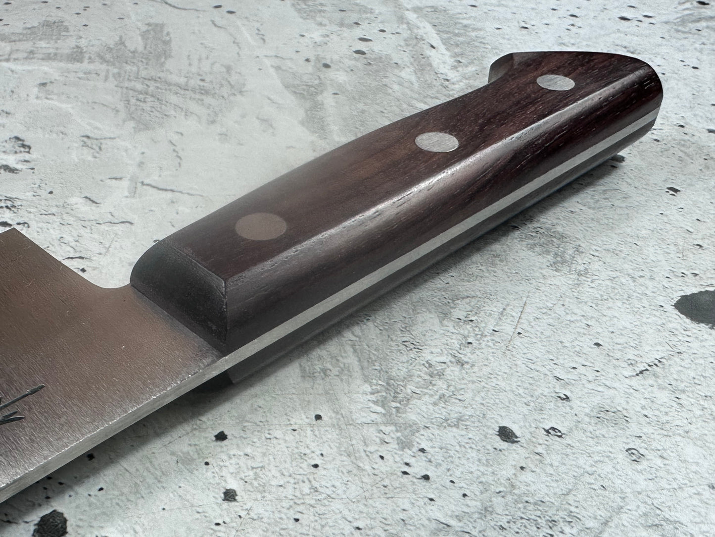 Vintage Hisashige Saku Gyuto Knife 270mm Carbon Steel Wood Handle 2235