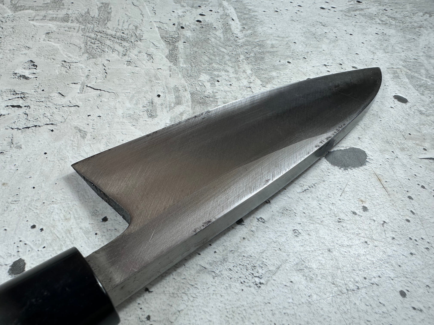 Vintage Sakai Naosuke Kanemasa Deba Knife 170mm Carbon Steel 2142