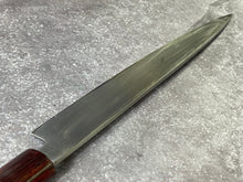 Load image into Gallery viewer, Vintage Japanese Yanagiba Knife 200mm  Made in Japan 🇯🇵 Carbon Steel 1681