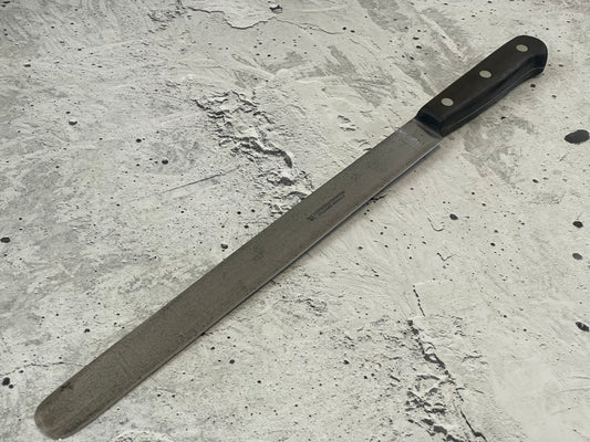 Vintage J. A. Henckles Brisket Knife 310mm Made in Germany Carbon Steel 🇩🇪 1491