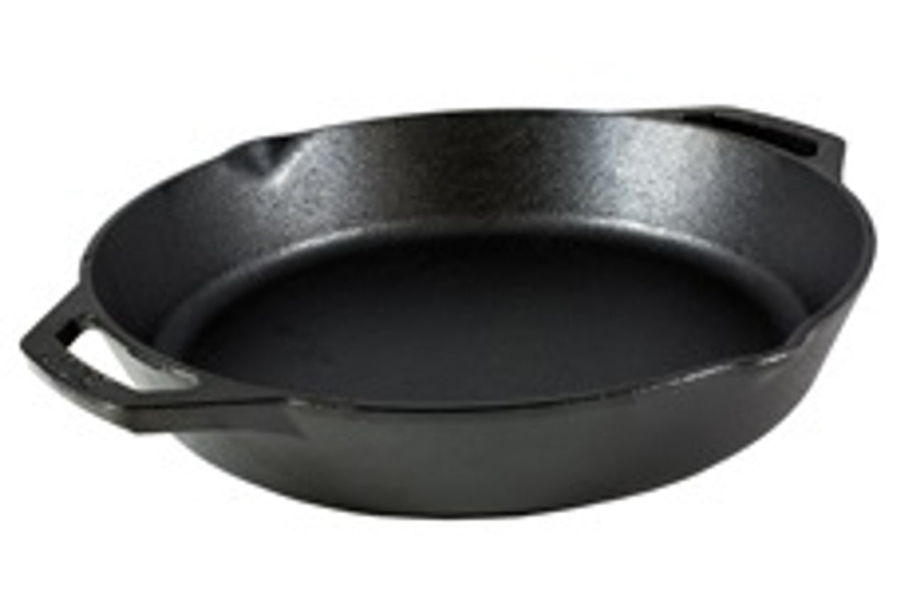 LODGE COOKWARE 30.4cm Dual Handle Pan