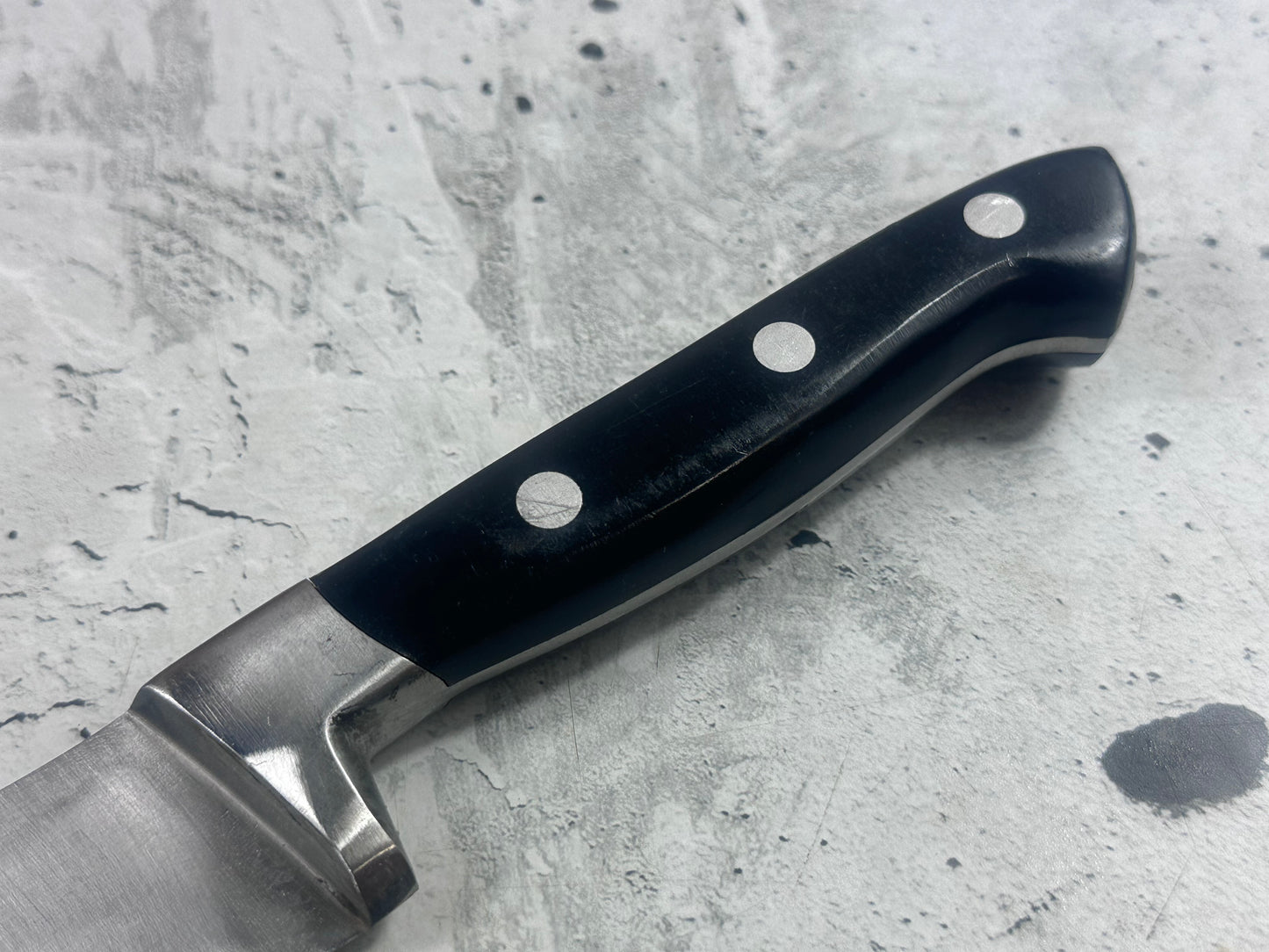Vintage French Chef Knife 170mm High Carbon Steel Made in France 2125