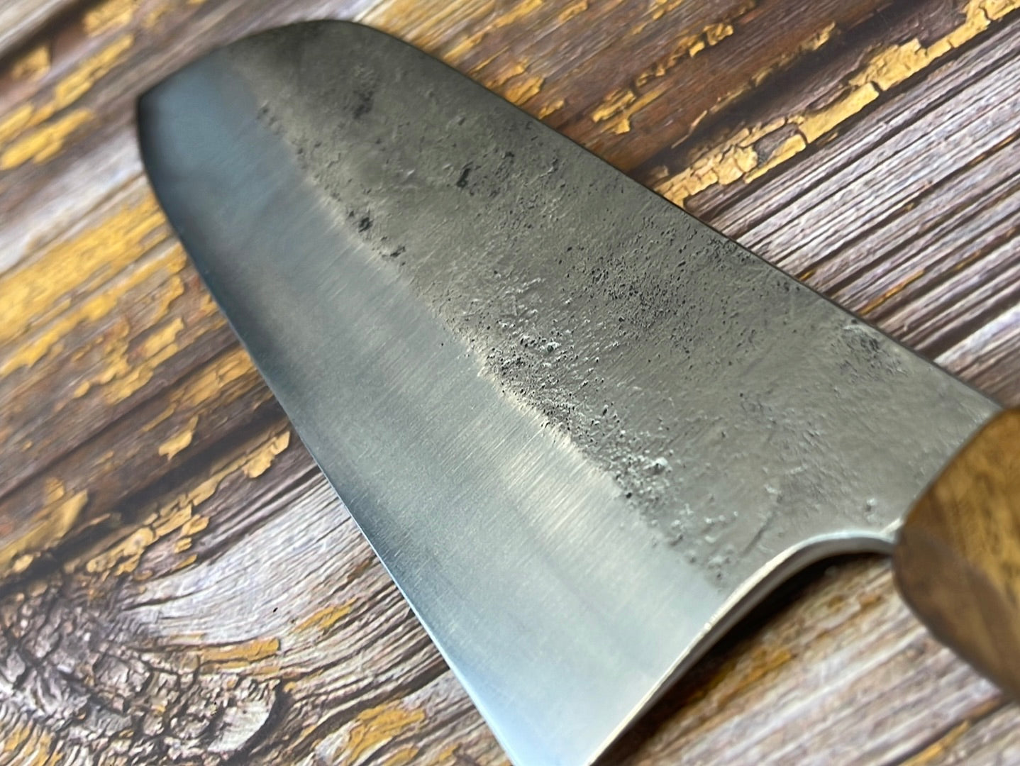 Santoku 180mm Nashiji Jatiwood Timber Handle