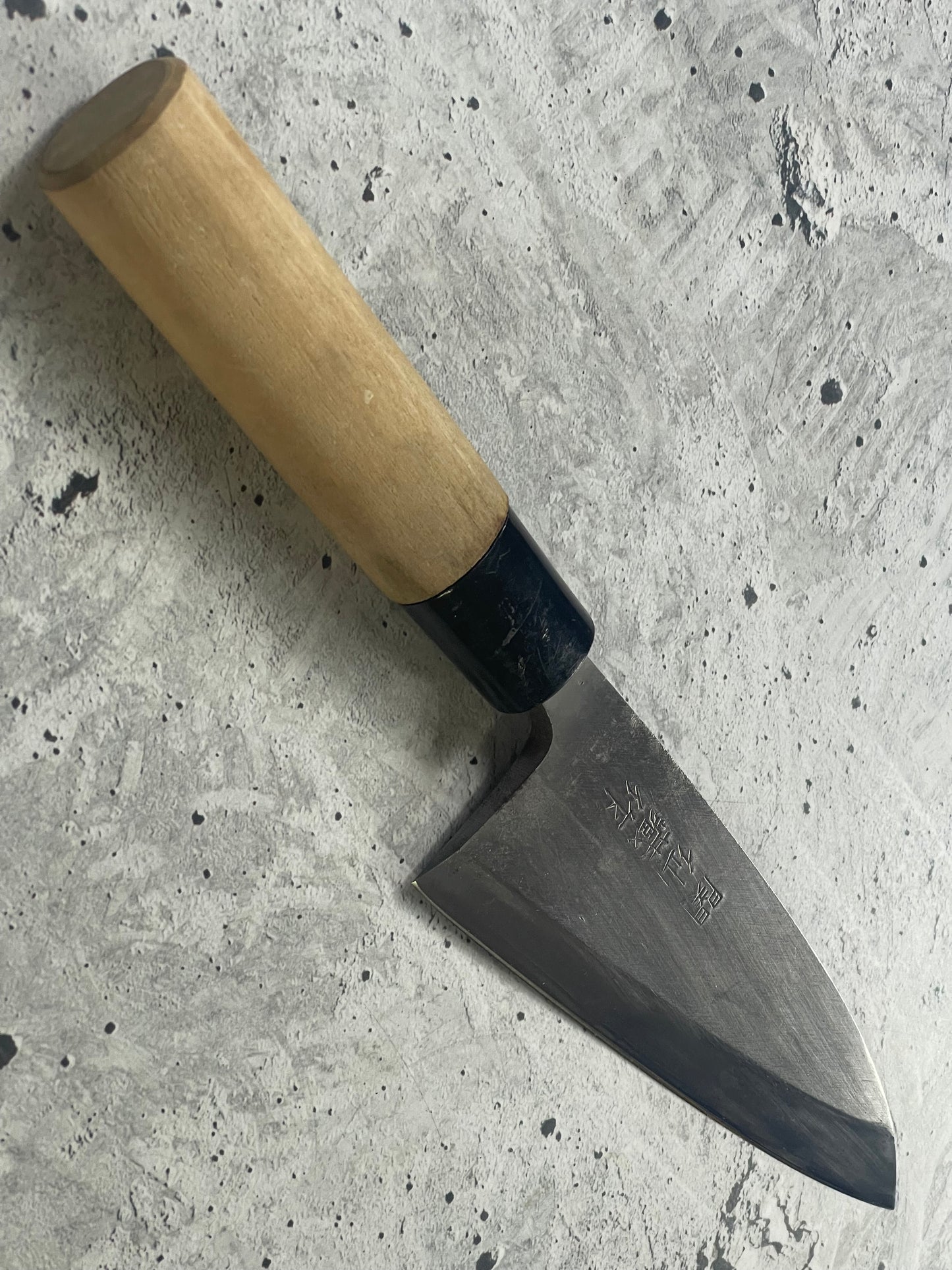 Vintage Japanese Deba Knife 150mm Made in Japan 🇯🇵 Carbon Steel 1754