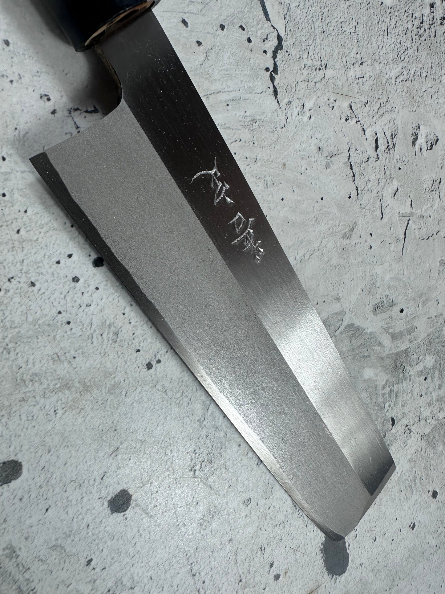 Vintage Feather Usuba Knife 150mm Carbon Steel 2158