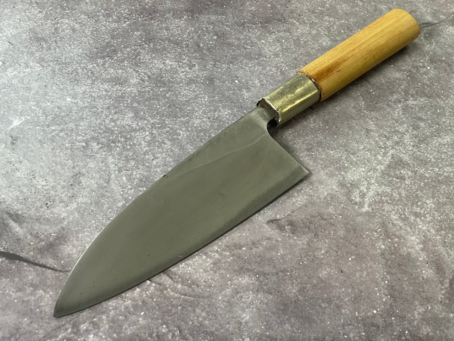 Vintage Japanese Deba Knife 170mm Made in Japan 🇯🇵 Carbon Steel 1751