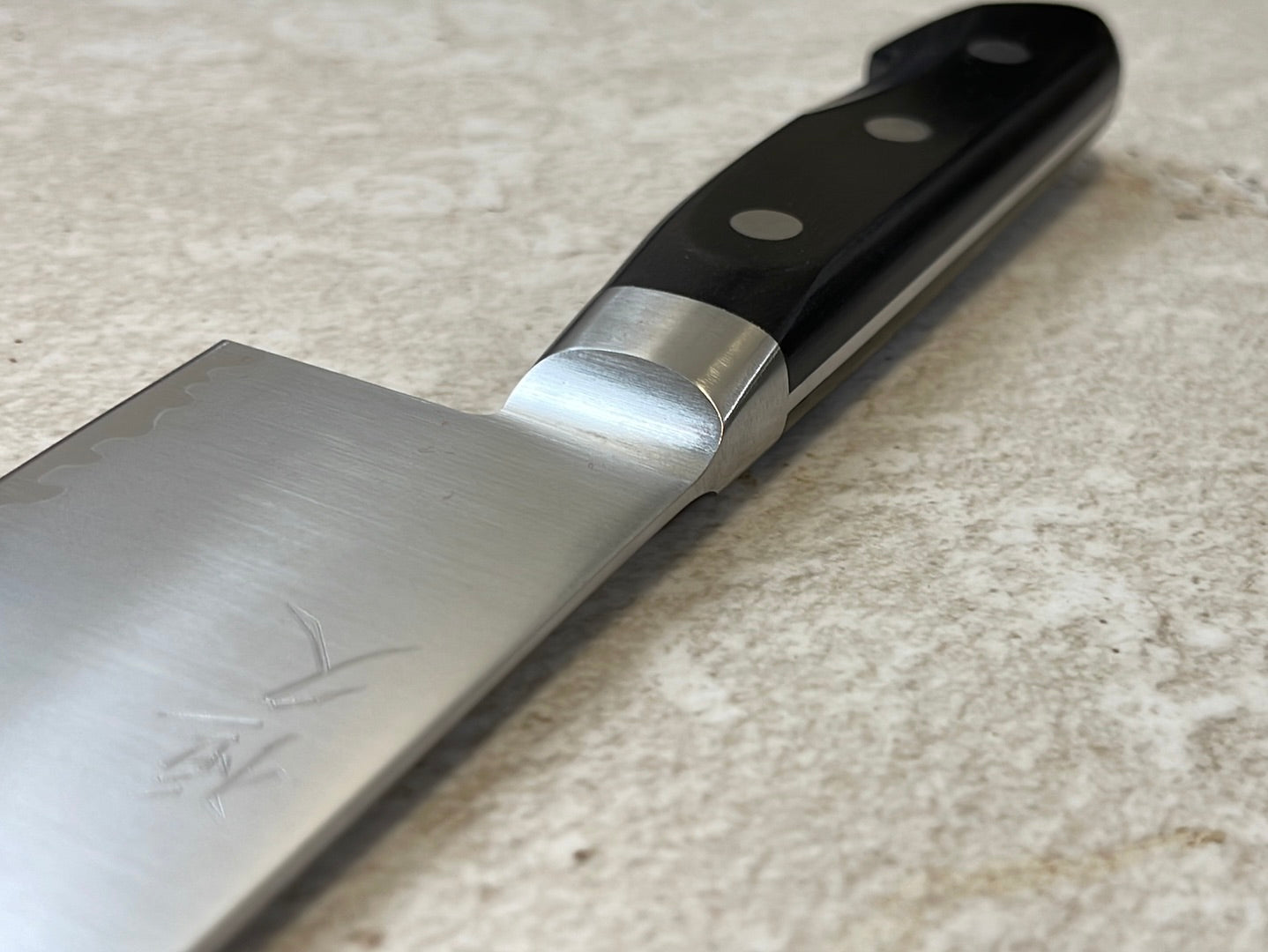 Tsunehisa VG1 Santoku Knife 165mm  Black Pakkawood Handle - Made in Japan 🇯🇵