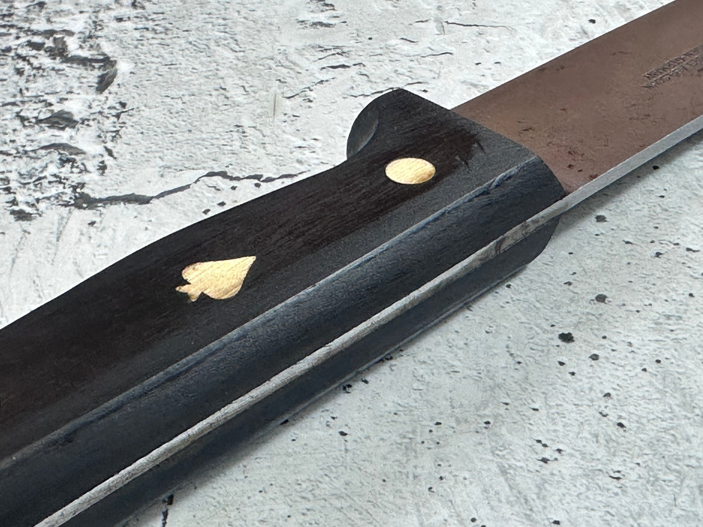 Vintage friedr. Herder Abr. Sohn Butcher Knife 240mm Made in German 2024