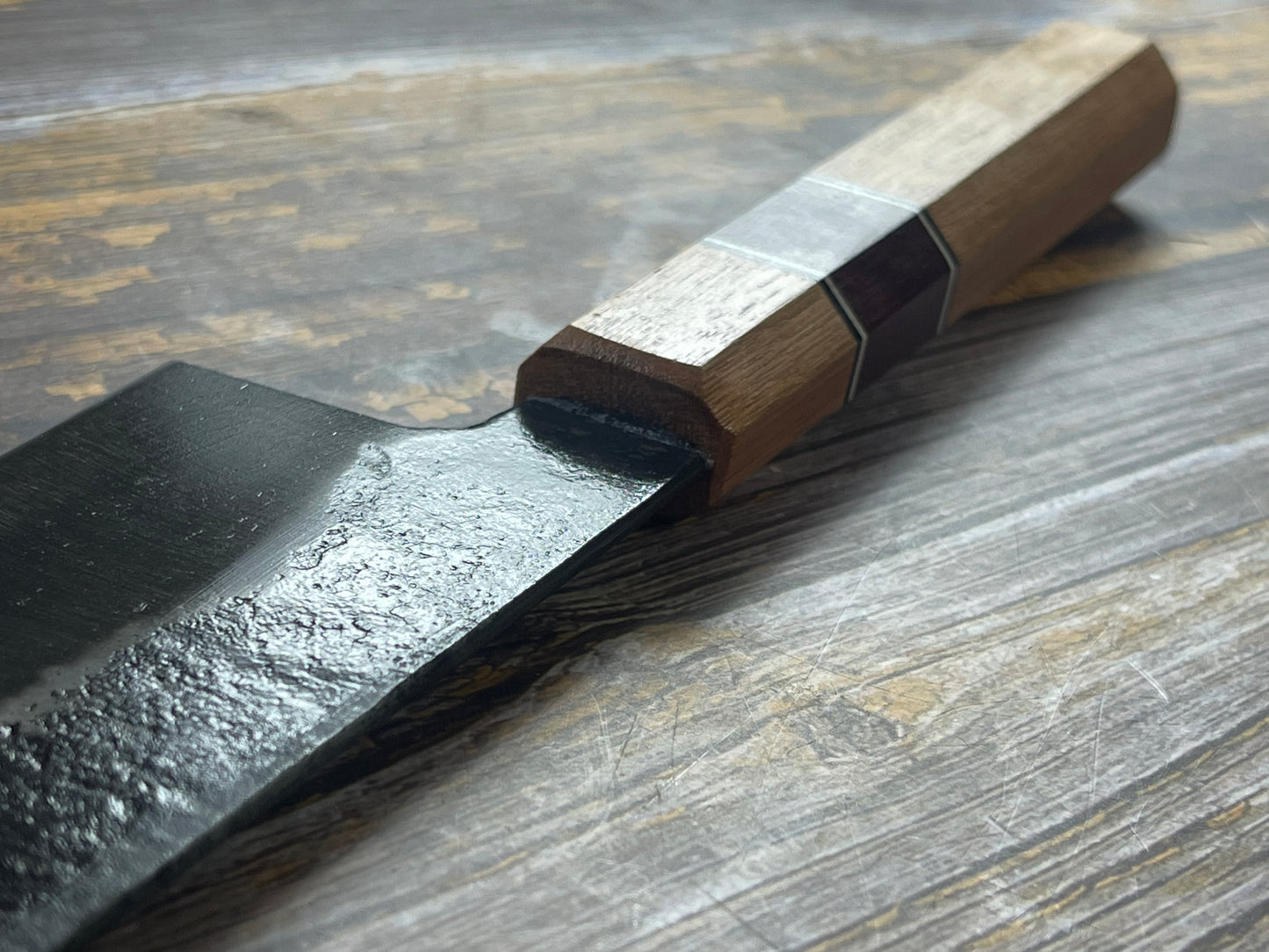 HG Blade Gyuto Knife 210mm Kurouchi Finish 1084 High Carbon Steel (2025)