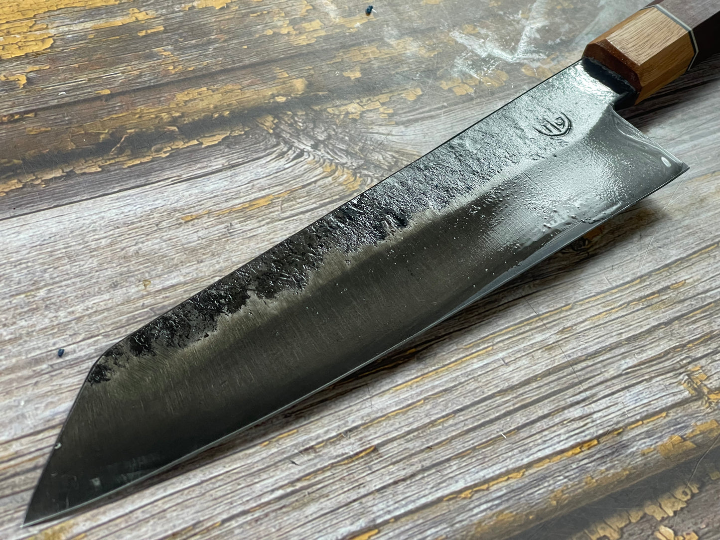 HG Blade Kiritsuke Knife 210mm Kurouchi Finish 1084 High Carbon Steel (2025)