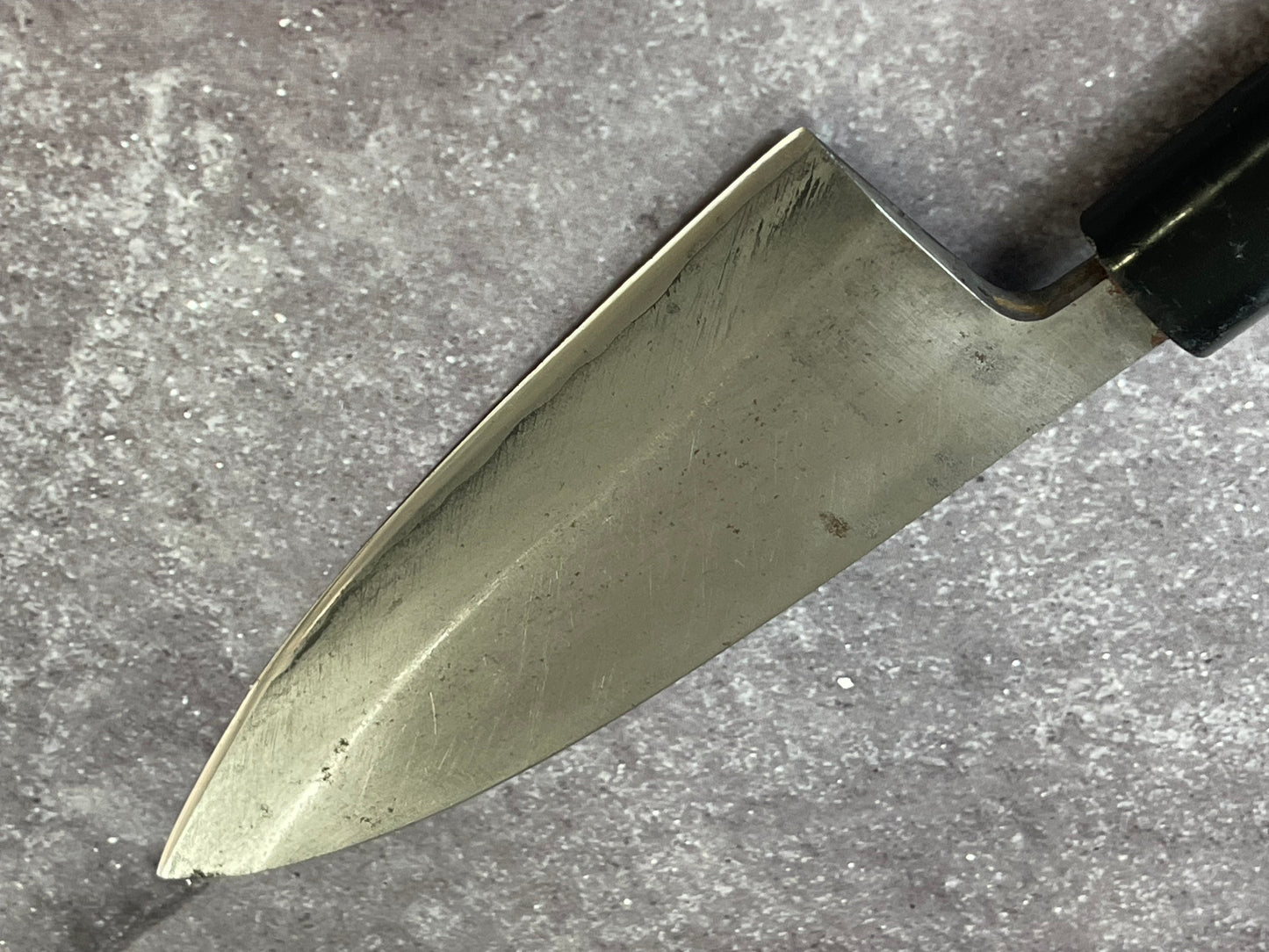 Vintage Japanese Deba Knife 150mm Made in Japan 🇯🇵 Carbon Steel 1755