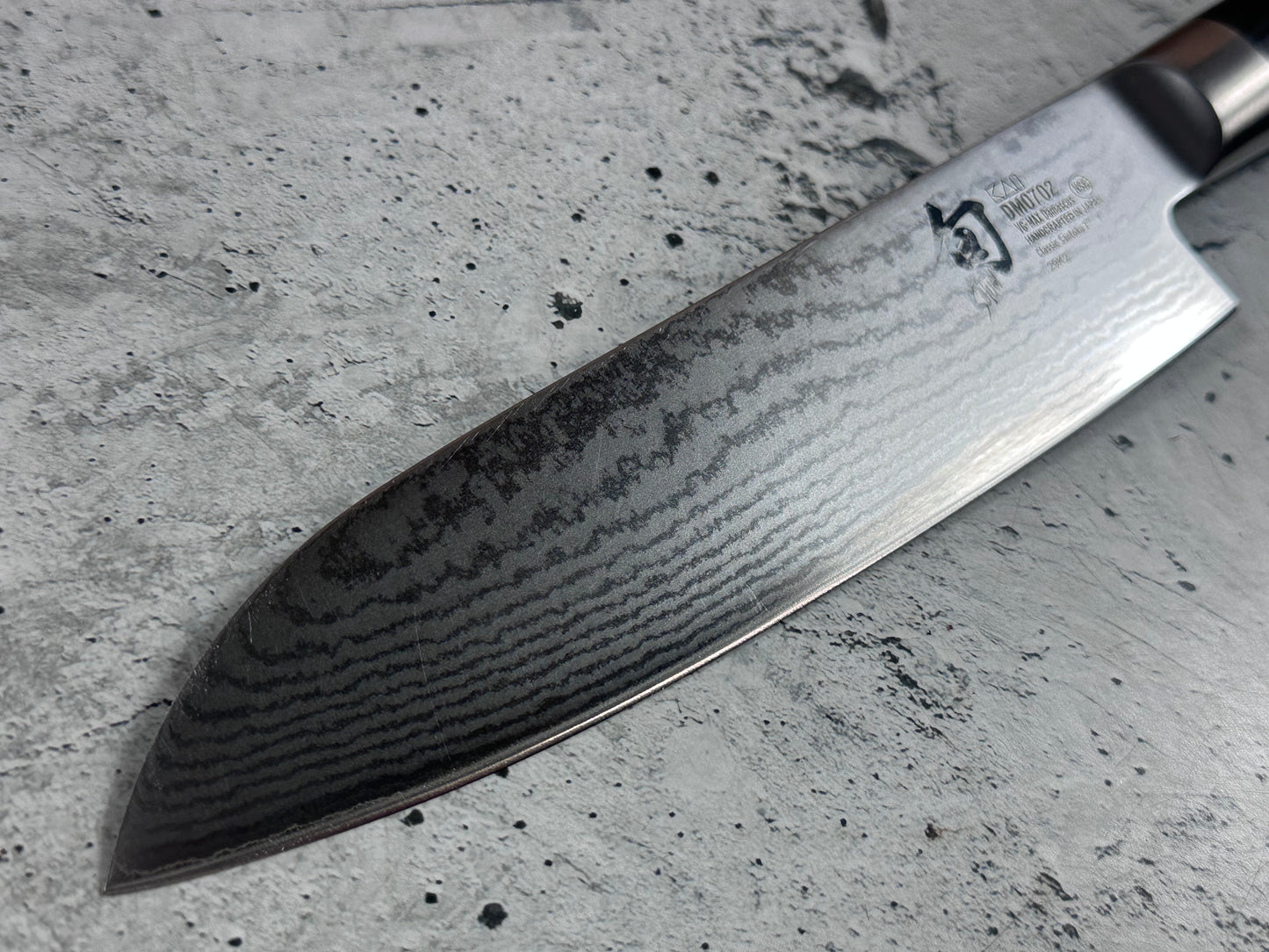 Second Hand Shun Santoku Knife 2057