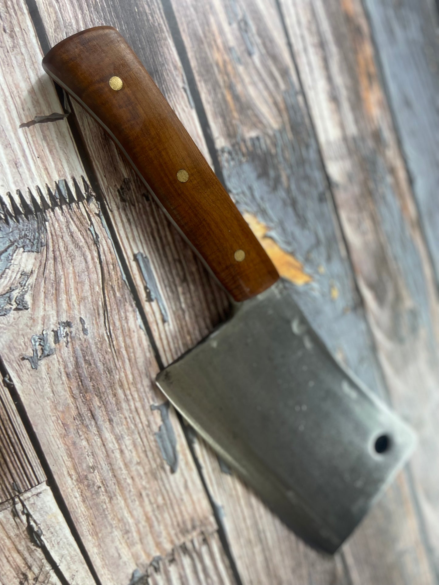 Premium Vintage Dexter Butcher Cleaver Knife 200mm Carbon Steel 🇺🇸