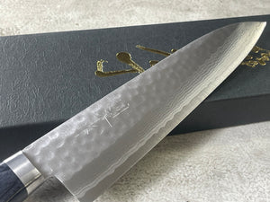 Masutani Kokuryu Gyuto 180mm Blue Pakkawood Handle