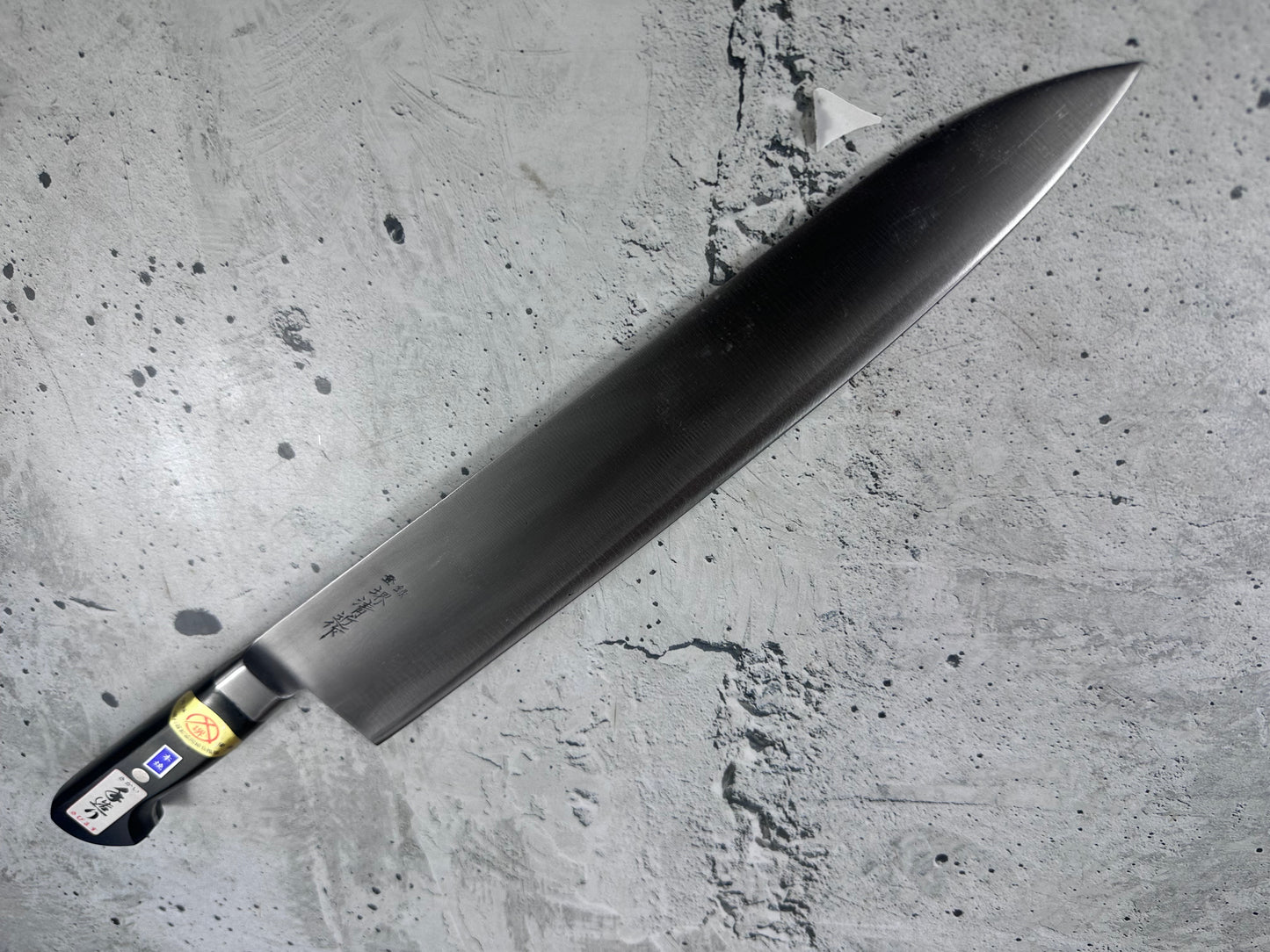 Vintage Sakai Kiyochika Gyuto Knife 300mm Carbon Steel 2148