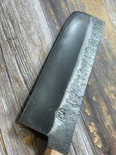 Load image into Gallery viewer, HG Blade Nakiri Knife 180mm Kurouchi Finish 1084 High Carbon Steel (2025)