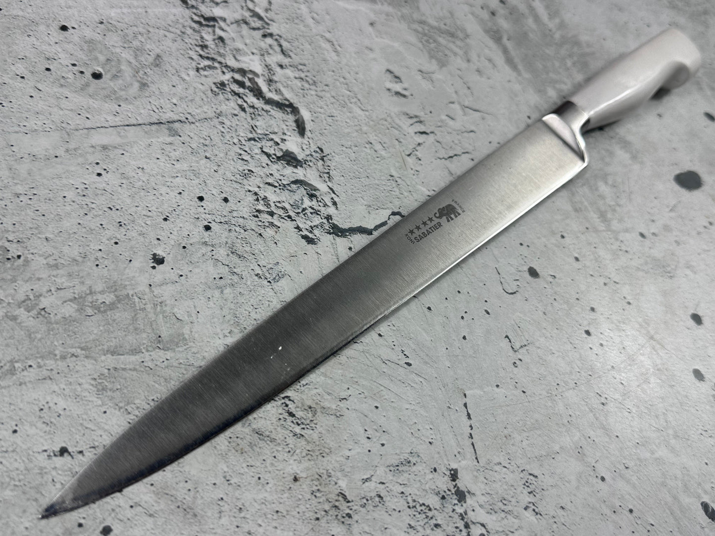 Vintage Sabatier Carving Knife 250mm High Carbon Steel France 2004