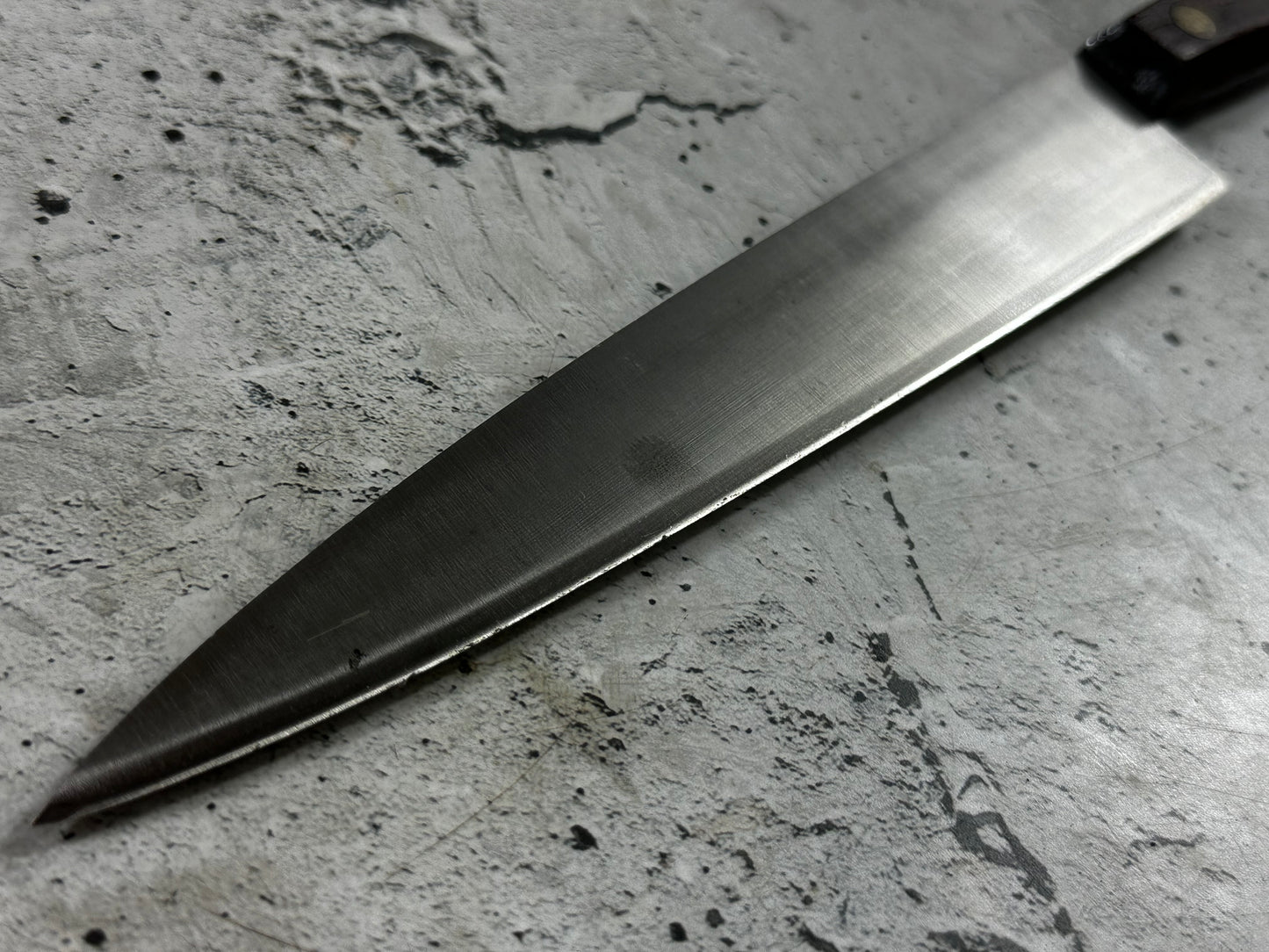Vintage French Chef Knife 200mm High Carbon Steel Made in France 2034