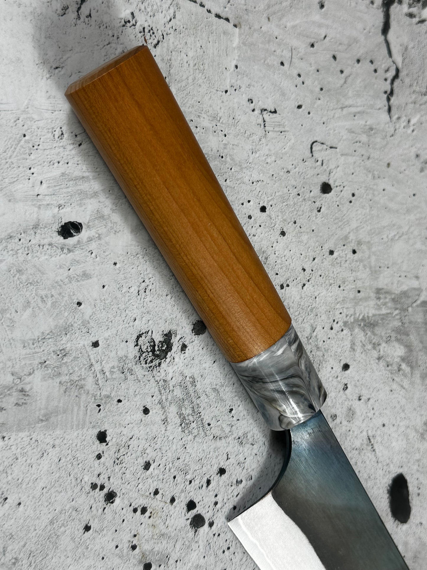 MASAKAGE MIZU Bunka  170mm oval Cherry Wood Handle